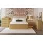 Mayberry Hill Sylvie 4 Piece King Upholstered Panel Bedroom Set in Natural, , large