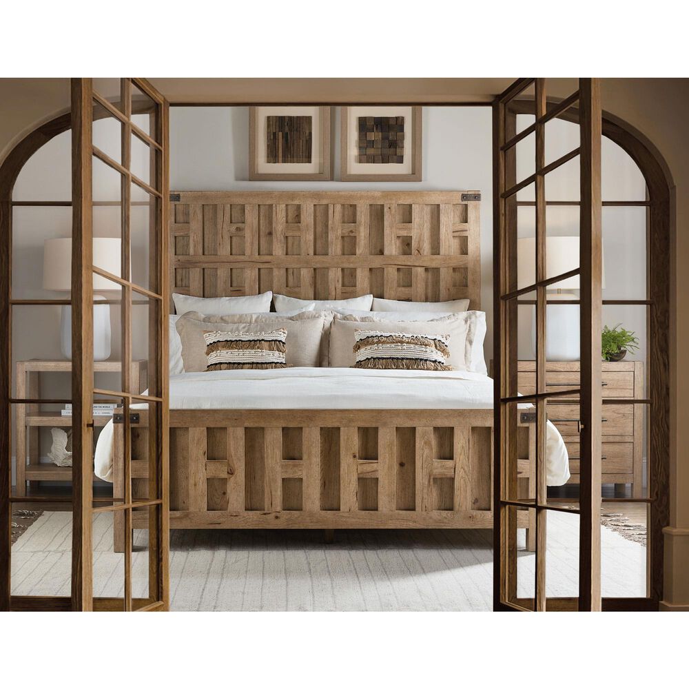 Hooker Furniture Vineyard Row King Panel Bed in Sonoma, , large