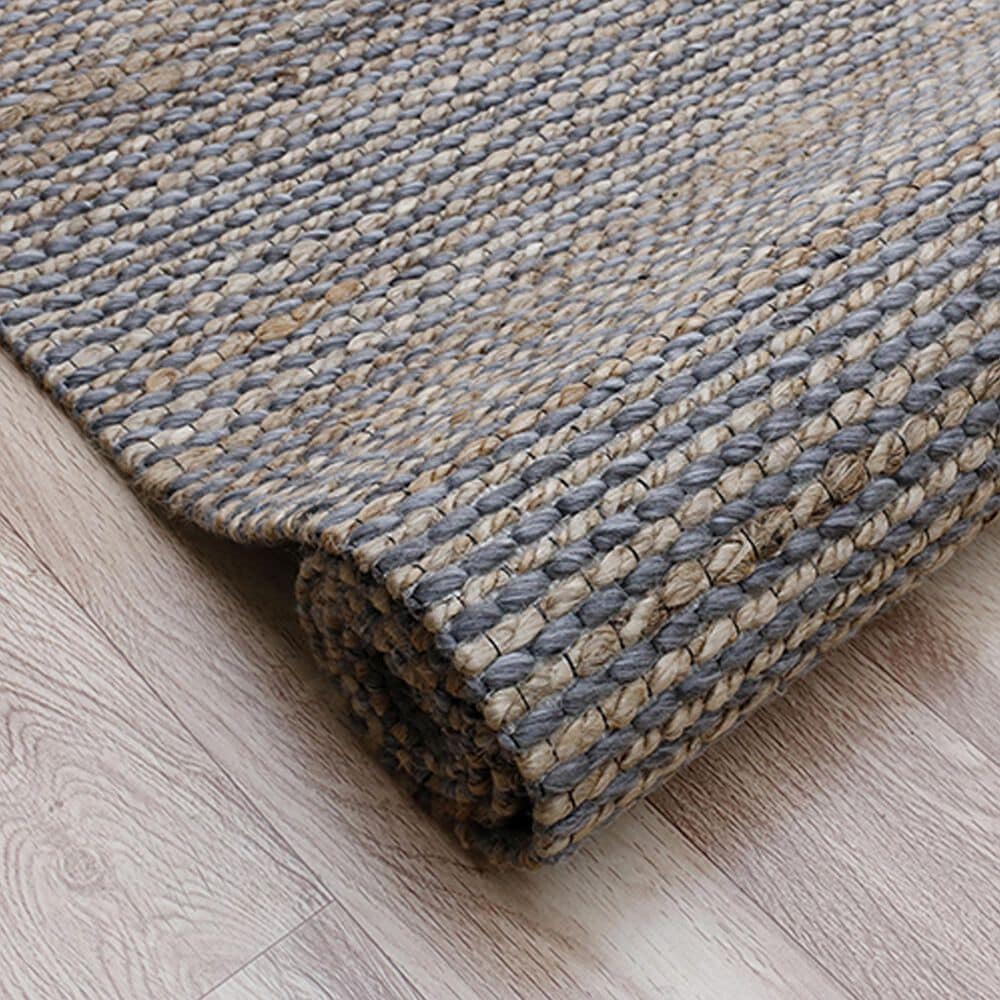 L&amp;R Resources Rondane 5&#39; x 7&#39;9&quot; Dark Gray and Natural Area Rug, , large