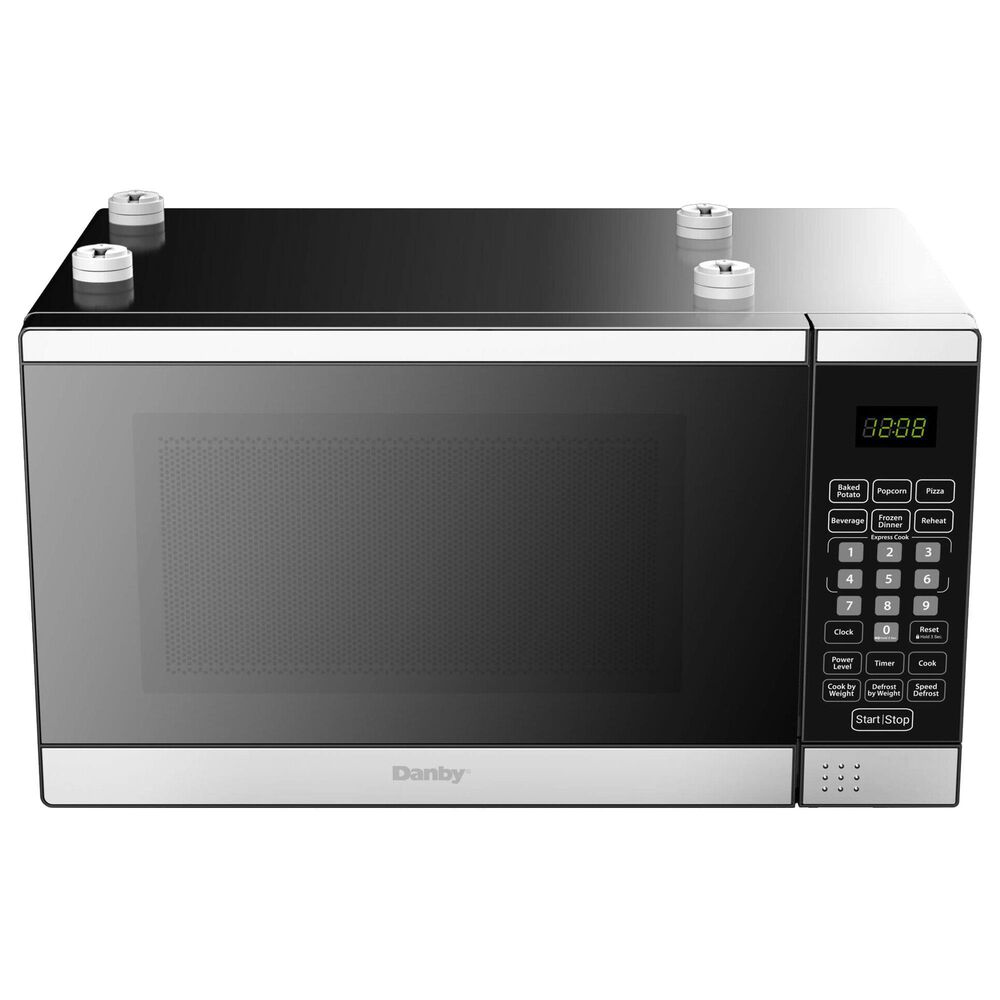 Danby 0.7 Cu.Ft. Countertop Microwave in Stainless Steel, , large