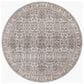 Surya Carlisle Oriental 5"3" Round Dusty Sage, Light Gray, Dusty Pink, Ivory, Pale Blue and Charcoal Area Rug, , large