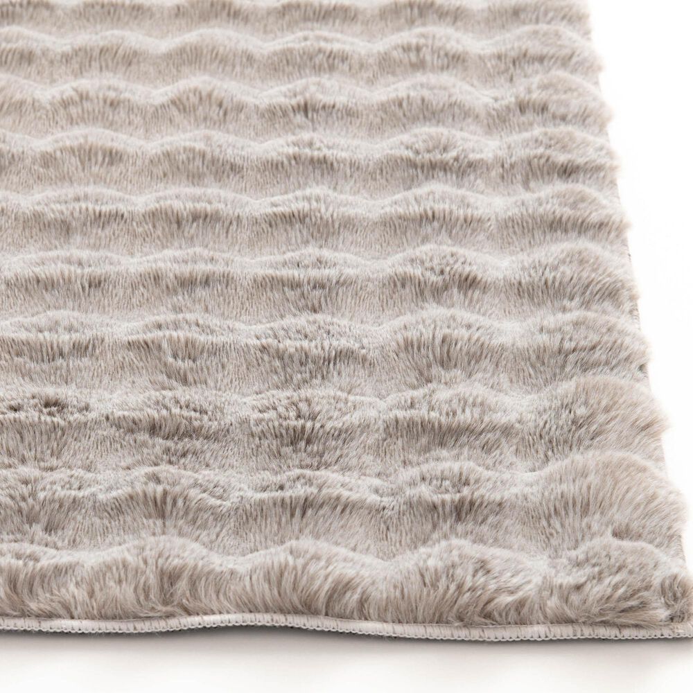 Central Oriental Bebel Gray 7&#39;6&quot; x 9&#39;6&quot; Area Rug, , large