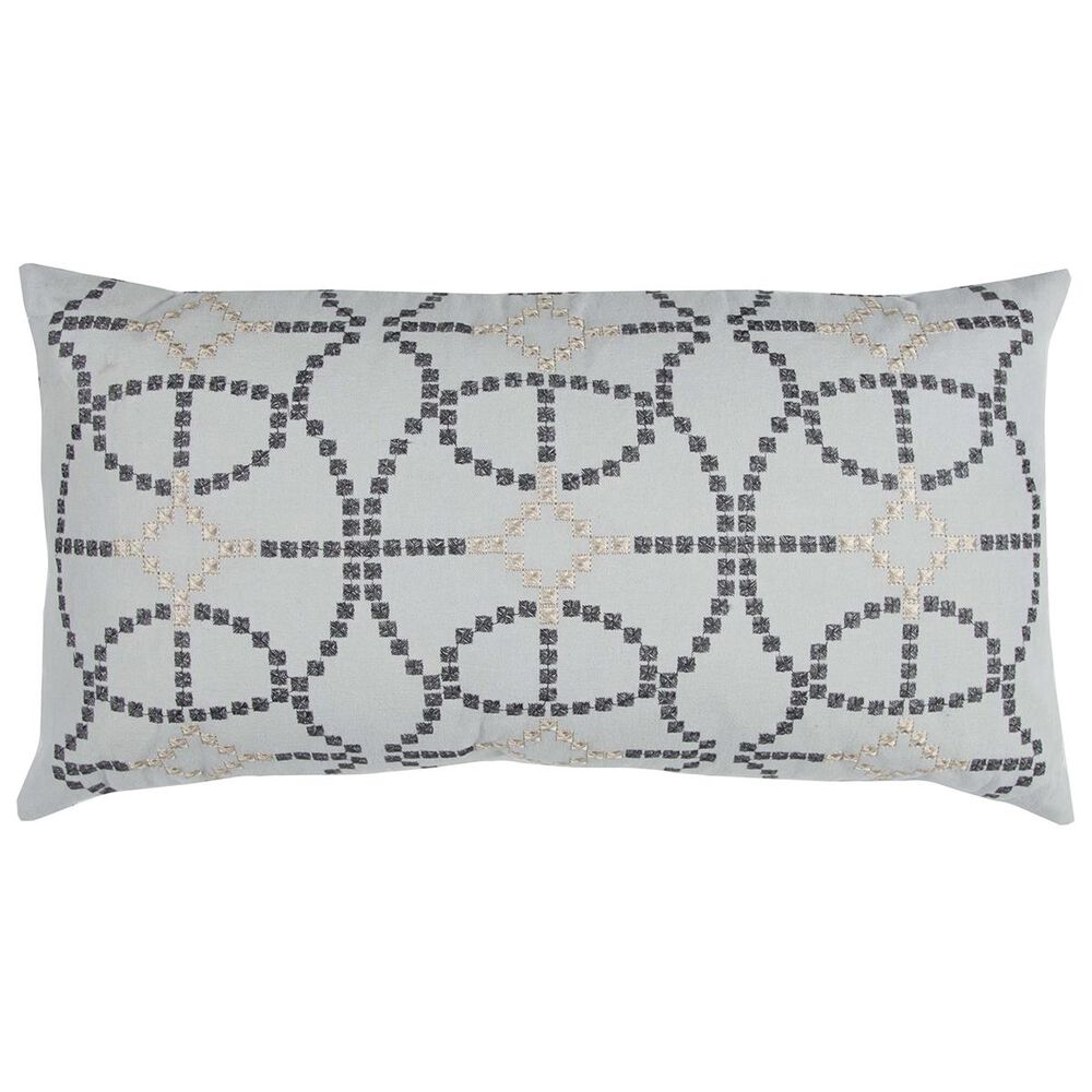 Rizzy Home Donny Osmond 14" x 26" Pillow Cover in Gray with Tan, , large
