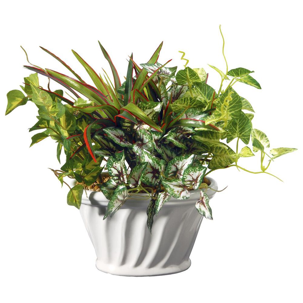 National Tree 11" Table Plant in Ceramic Pot, , large