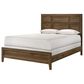 Crown Mark Lorraine 5 Piece Queen Panel Bedroom Set in Brown, , large