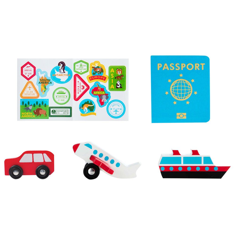 Melissa &amp; Doug Round The World Travel Rug, , large