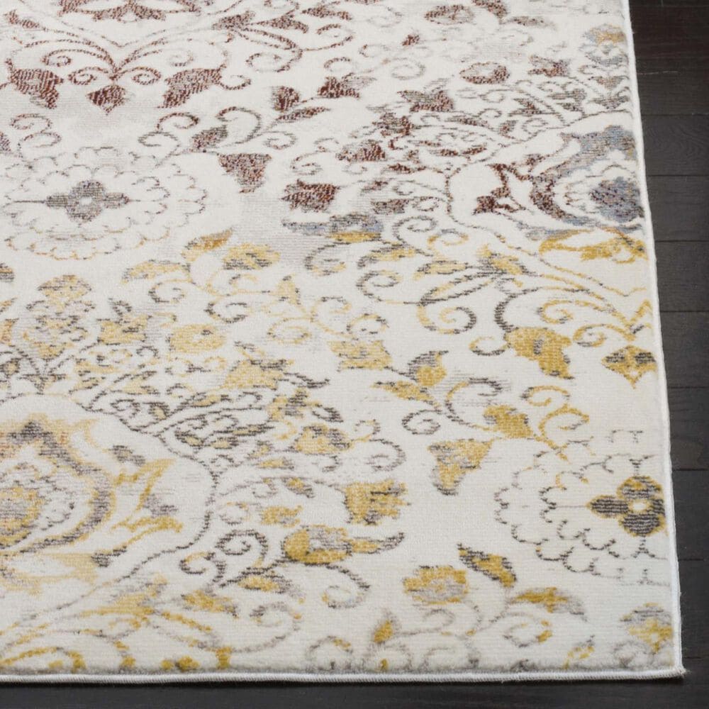 Safavieh Aria 5&#39;1&quot; x 7&#39;6&quot; Cream and Multicolor Area Rug, , large