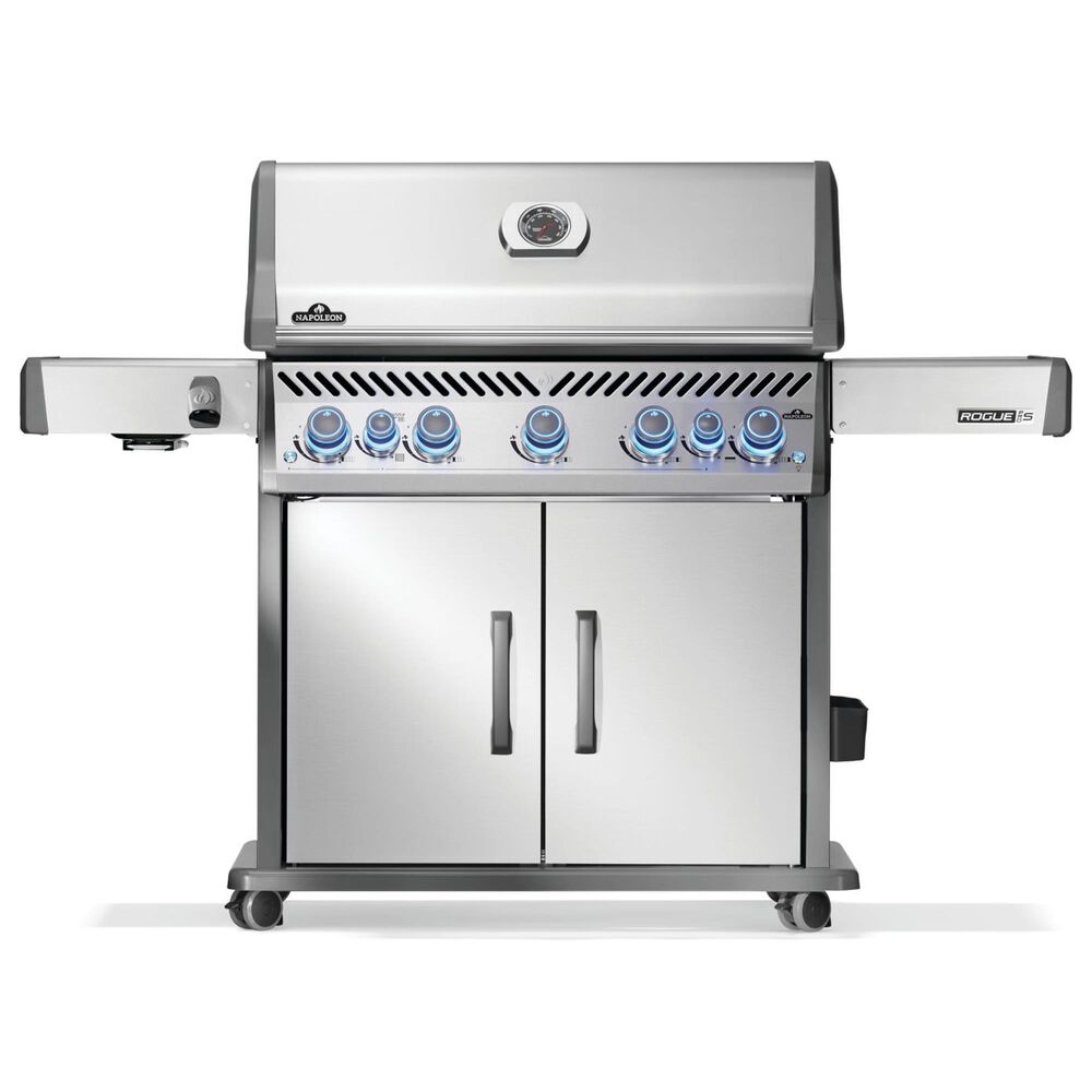 Napoleon Rogue PRO-S 625 RSIB Propane Gas Grill in Stainless Steel, , large