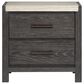 Nicolette Home Plum Creek Queen Storage Bed with Two Nightstands in Ravenwood Black, , large