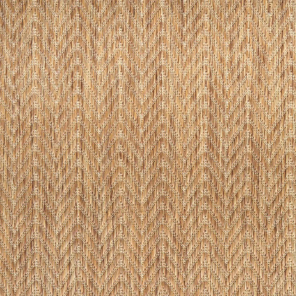 Nourison Horizon HOZ02 Natural 6&#39; x 9&#39; Indoor/Outdoor Area Rug, , large