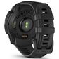 Garmin Instinct 3 Tactical Edition Solar Smartwatch 45mm Case with Silicone Sport Band in Black, , large