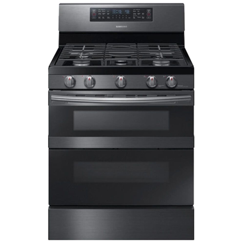 Samsung 5.8 Cu. Ft. Freestanding Gas Range in Black Stainless Steel , , large