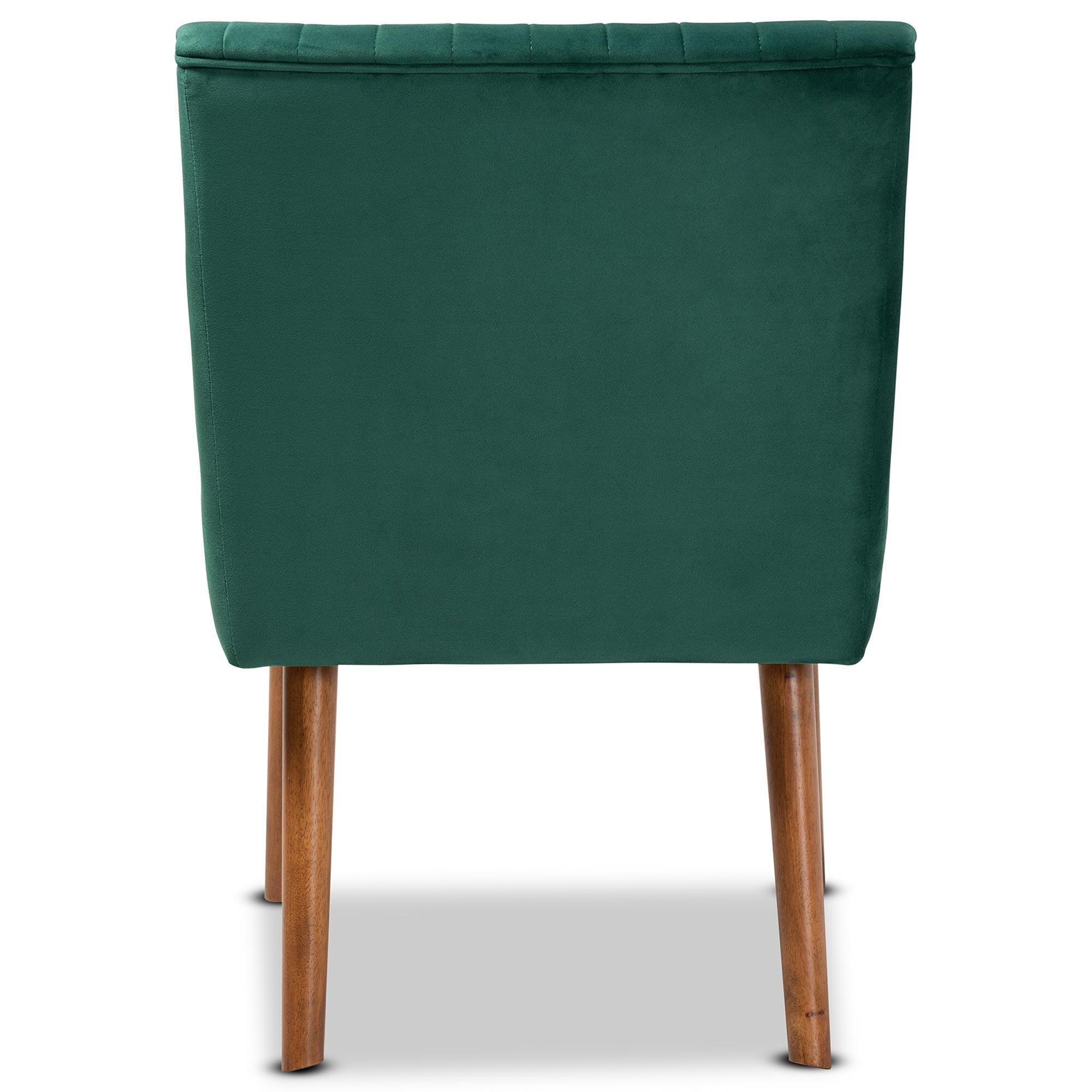 Baxton Studio Alvis Side Chair - Thumbnail 4