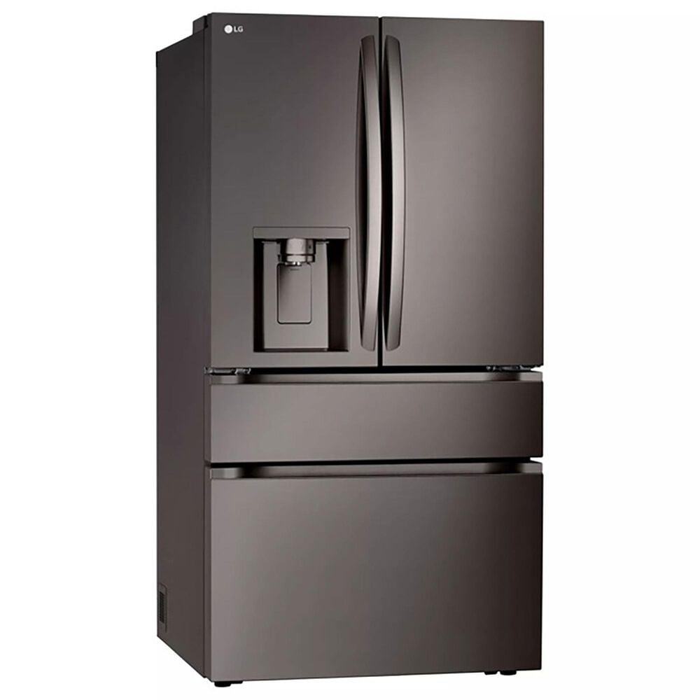 LG 28.6 Cu. Ft. 4-Door French Door with Dual Handles Refrigerator in Black Stainless Steel, , large