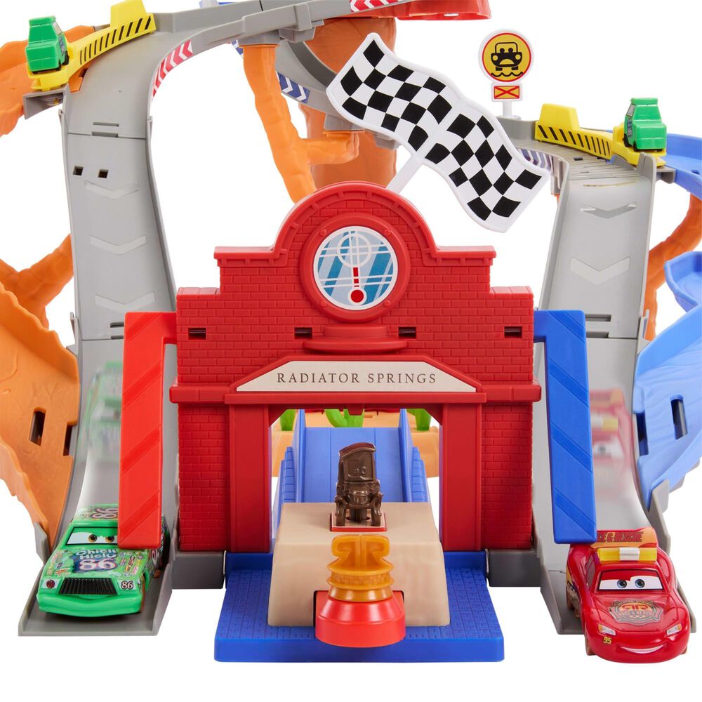 Disney Cars Radiator Springs Race and Rescue Playset in Multicolor, , large