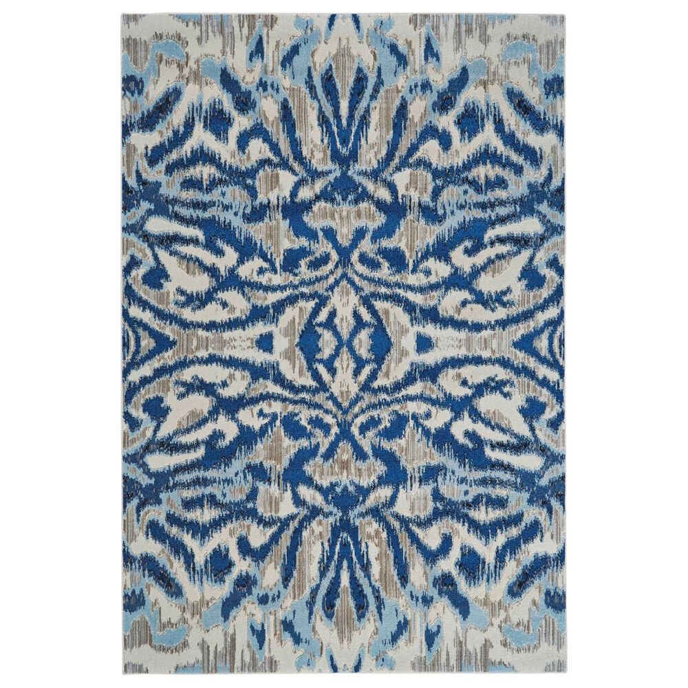 Feizy Rugs Milton 2"2" x 4" Blue Haze Area Rug, , large