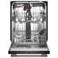 KitchenAid 24" Third Level Jet Rack Dishwasher with 40+ Total Wash Jets and Bar Handle in PrintShield Stainless, , large