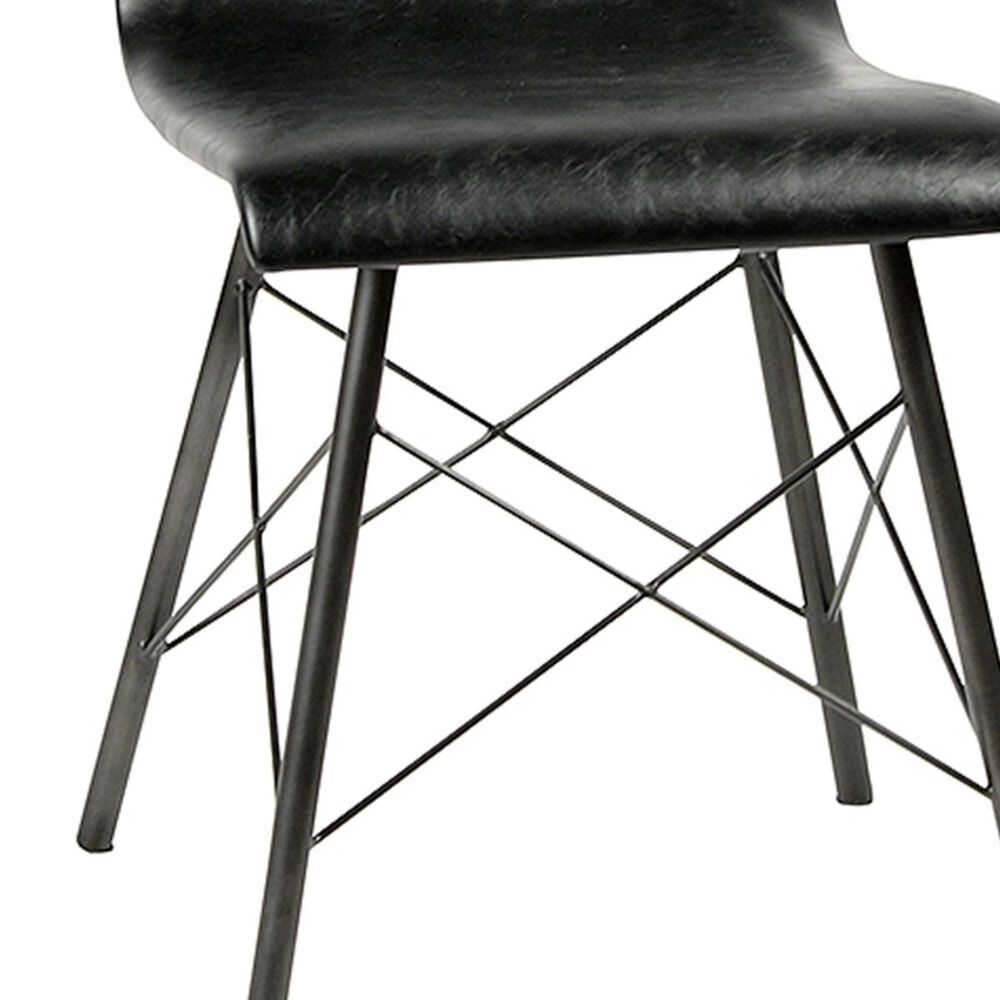 Blue Sun Designs Messina Dining Chair in Distressed Black, , large