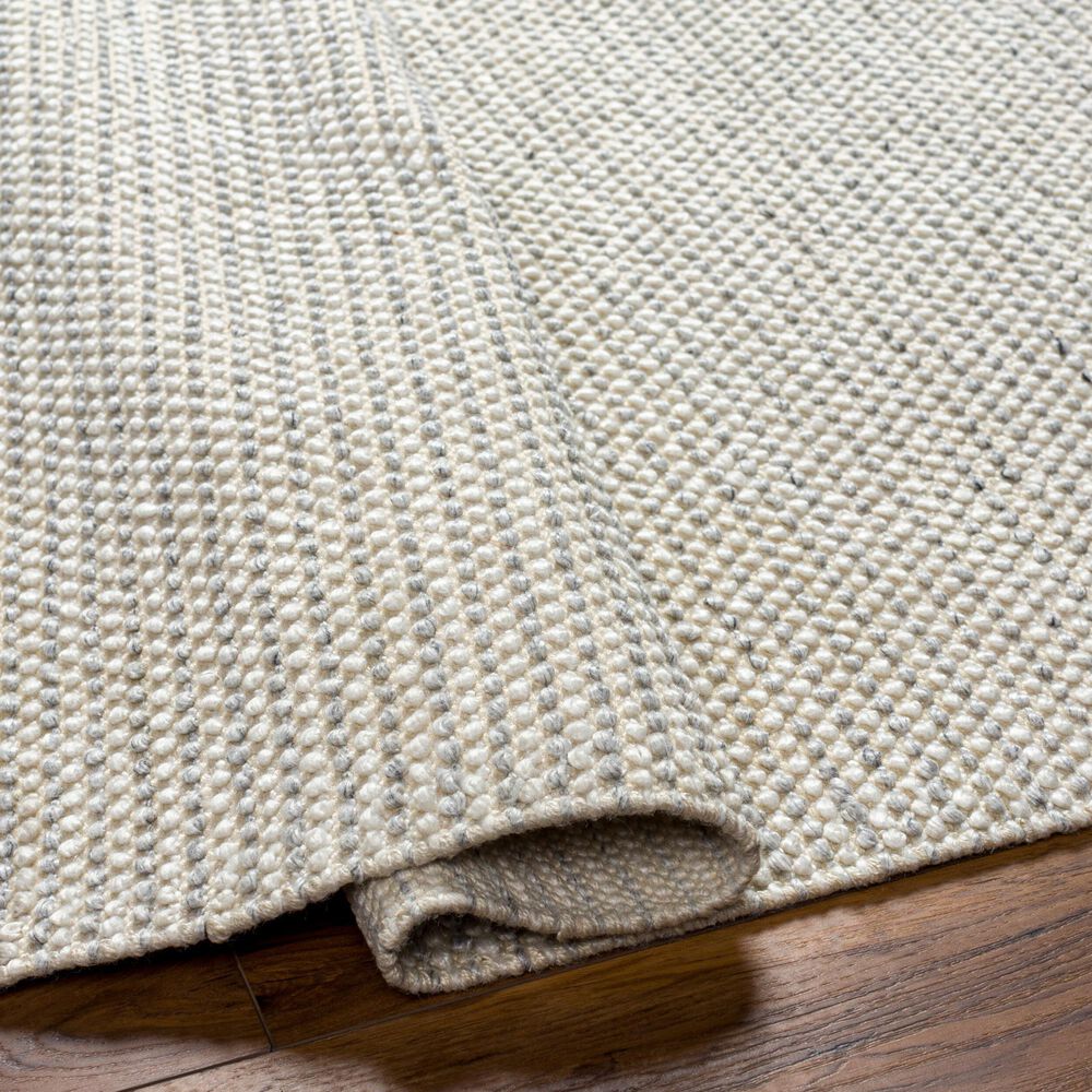Surya Reika Off-White, Light Slate and Black 10&#39; x 14&#39; Indoor/Outdoor Area Rug, , large