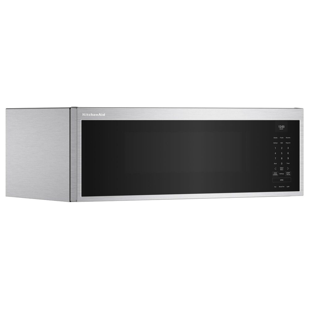 KitchenAid 1.1 Cu. Ft. Smart Low Profile Microwave Hood Combination in Fingerprint Resistant Stainless Steel, , large