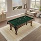 Imperial Hayden 8" Pool Table with Ball and Claw Leg in Russet, , large