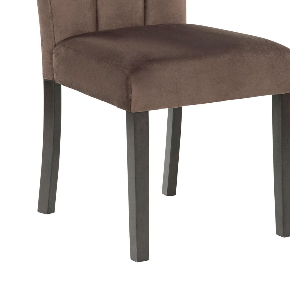 Ashley Jeshina Side Chair in Dark Brown, , large