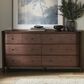 Amber Lewis x Four Hands Agatha 8 Drawer Dresser Only in Dark Brown Walnut, , large