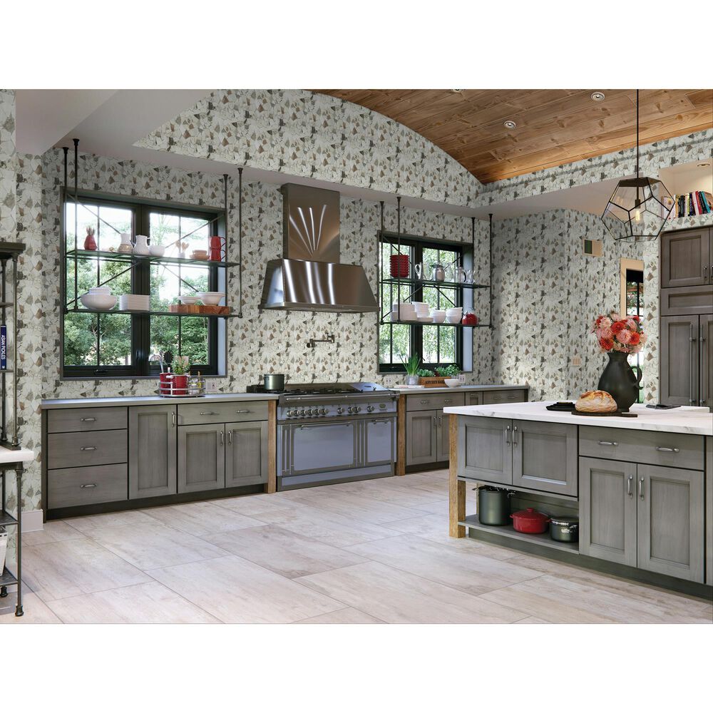 Dal-Tile Gamma Illusive 13&#39;&#39; X 13&#39;&#39; PEBBLE Natural Stone Mosaic Sheet, , large