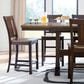 Ashley Rylandeen 62"-86" Dining Table in Light Brown and Dark Brown - Table Only, , large