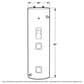 GE Appliances 40-Gallon Smart Tall Electric Water Heater with Anode Sensing in Gray, , large