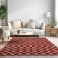 Dalyn Rug Company York 8" x 10" Red Indoor/Outdoor Area Rug, , large