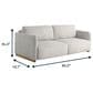 Lifestyle Solutions Tahoe Convertible Sofa in Ivory, , large