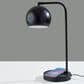 Adesso Emery Desk Lamp with Supercharger in Black, , large