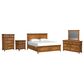 A-America Bandalier 5-Piece King Bedroom Set in Warm Russet, , large