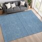Dalyn Rug Company Soft Essentials Solid Denim 8" x 10" Area Rug, , large