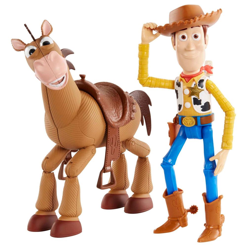 Disney Disney Pixar Toy Story 4 Woody and Bullseye Adventure Pack in Multicolor, , large