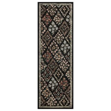 Rifle Paper Co. x Loloi Laurel Parquet 2"8" x 8" Black Runner, , large