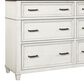 Riva Ridge Caraway 4-Piece King Bedroom Set in Aged Ivory and Brown, , large
