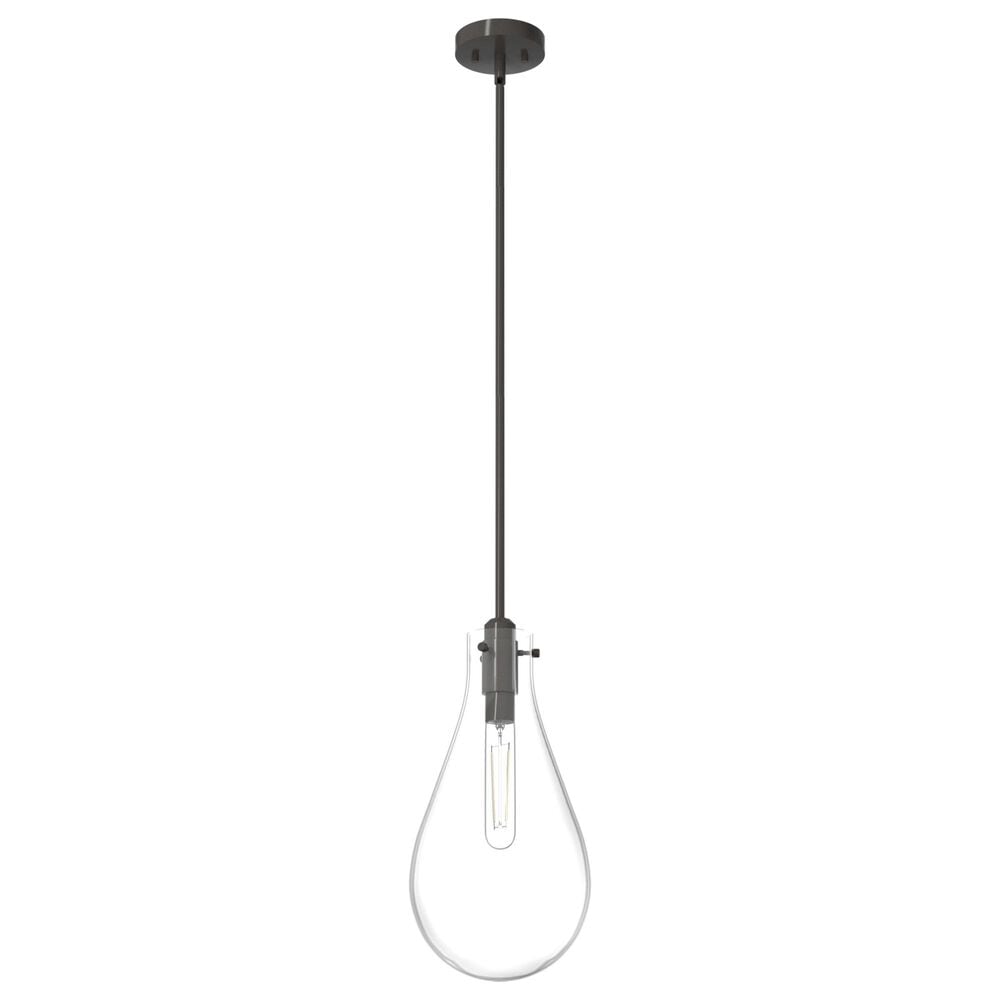 Hunter Lundin 9" 1-Light Pendant in Noble Bronze, , large