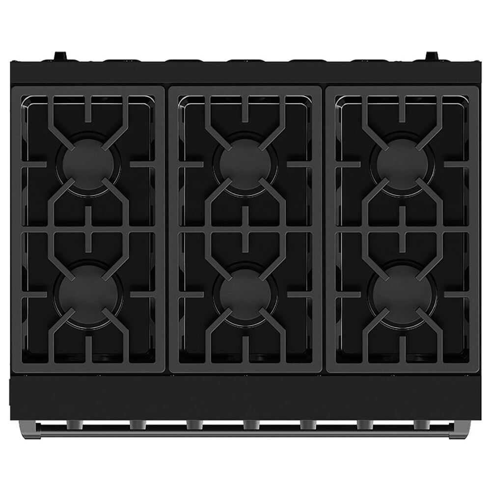 Thor Kitchen Gordon Ramsay Series 36" Professional Liquid Propane Range in Black, , large