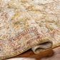 Surya Mona Lisa 6"7" x 9"6" Mustard, Tan, Olive, Brick Red, Sage, Dark Blue and Burgundy Area Rug, , large