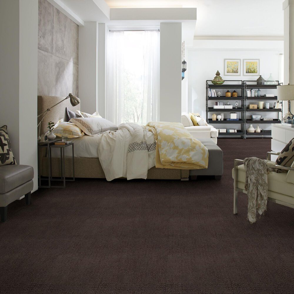 Anderson Tuftex Caress by Shaw Artistic Presence Carpet in Burma Brown, , large