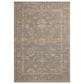 Loloi II Louisa 7"10" Round Lagoon and Ivory Area Rug, , large