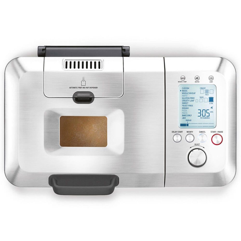 Breville 2.5 Lbs Custom Loaf Bread Maker in Brushed Stainless Steel, , large