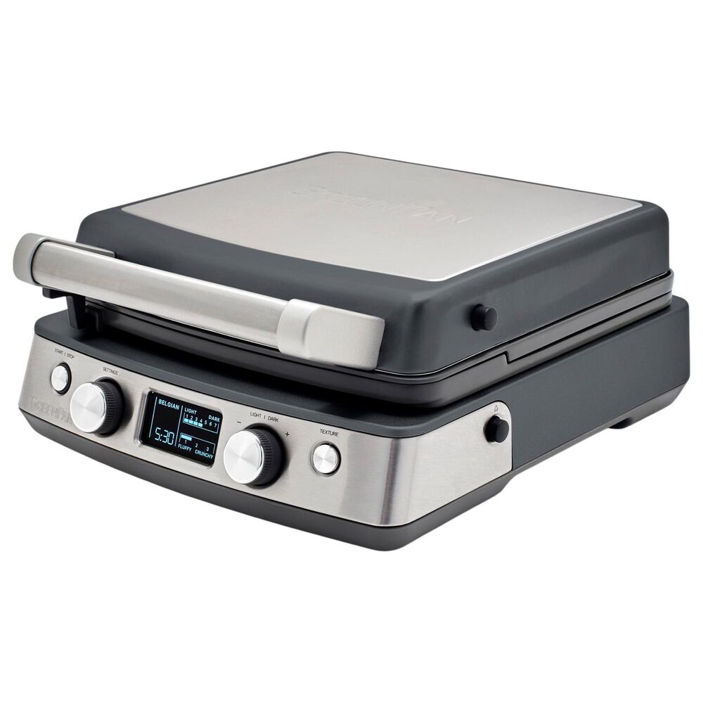 Green Pan Elite 4-Square Waffle Maker in Graphite, , large