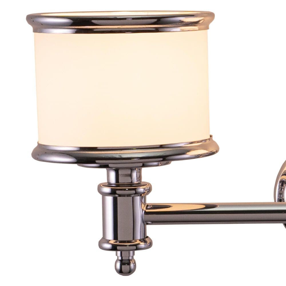 Vaxcel Carlisle 2-Light Bathroom Vanity in Chrome, , large