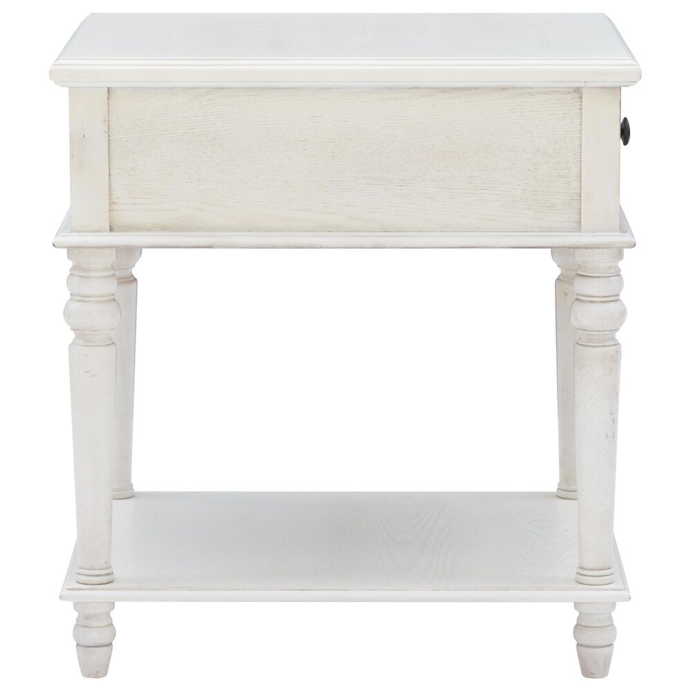 Linon Home Decor Mcghie Side Table in White, , large
