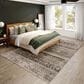 Dalyn Rug Company Antalya Striped 7"10" x 10" Taupe Area Rug, , large