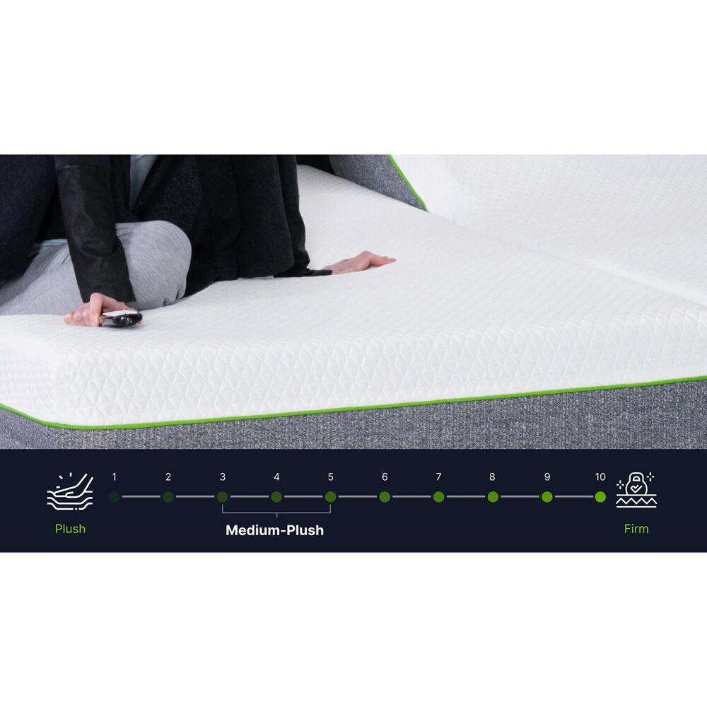 Hearth and Haven GhostBed 3D Matrix Medium Plush Hybrid Twin XL Mattress, , large