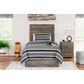 Ashley Ralinksi Twin Panel Bed in Gray, , large